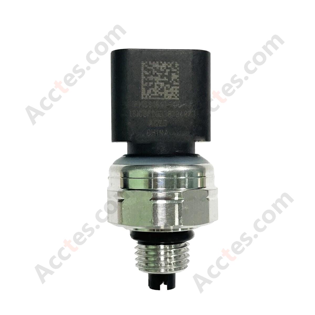 AC High Pressure Refrigerant Sensor OEM 1581610-00-D For 2020-2025 Tesla Model 3 Model Y Black Air Conditioning Pressure Switch Black