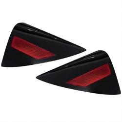 Rear Right Passenger Side Charging Port Cover With Tail Light Reflector Trim For 2023 Tesla Model 3 OEM 1715105-00-B