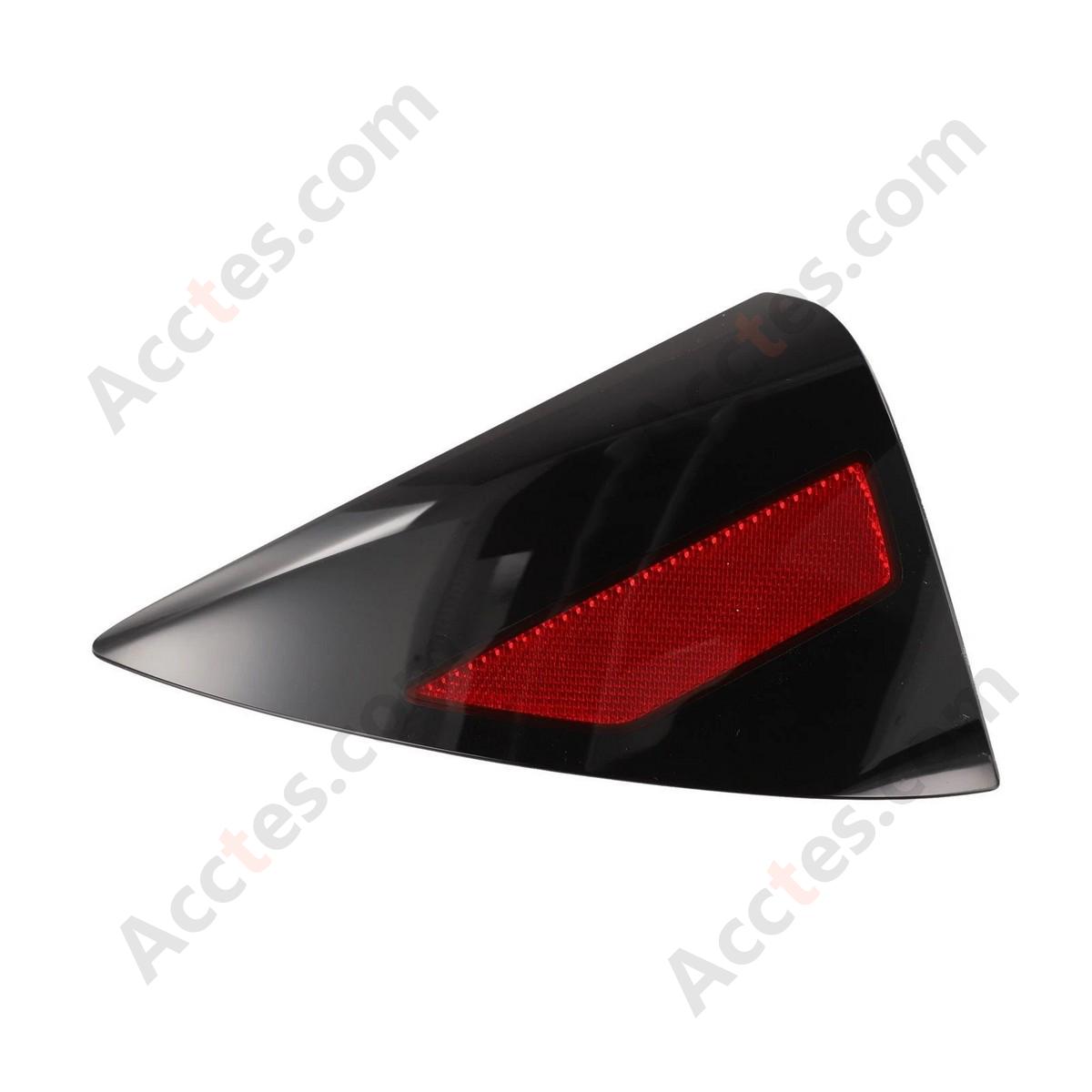 Rear Right Passenger Side Charging Port Cover With Tail Light Reflector Trim For 2023 Tesla Model 3 OEM 1715105-00-B