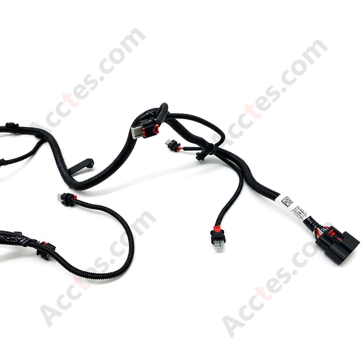 2021-2022 Tesla Model 3 Front Bumper Wiring Harness w/ Fog Lamp & Ultrasonic Parking Sensor 2067958-00-B OEM