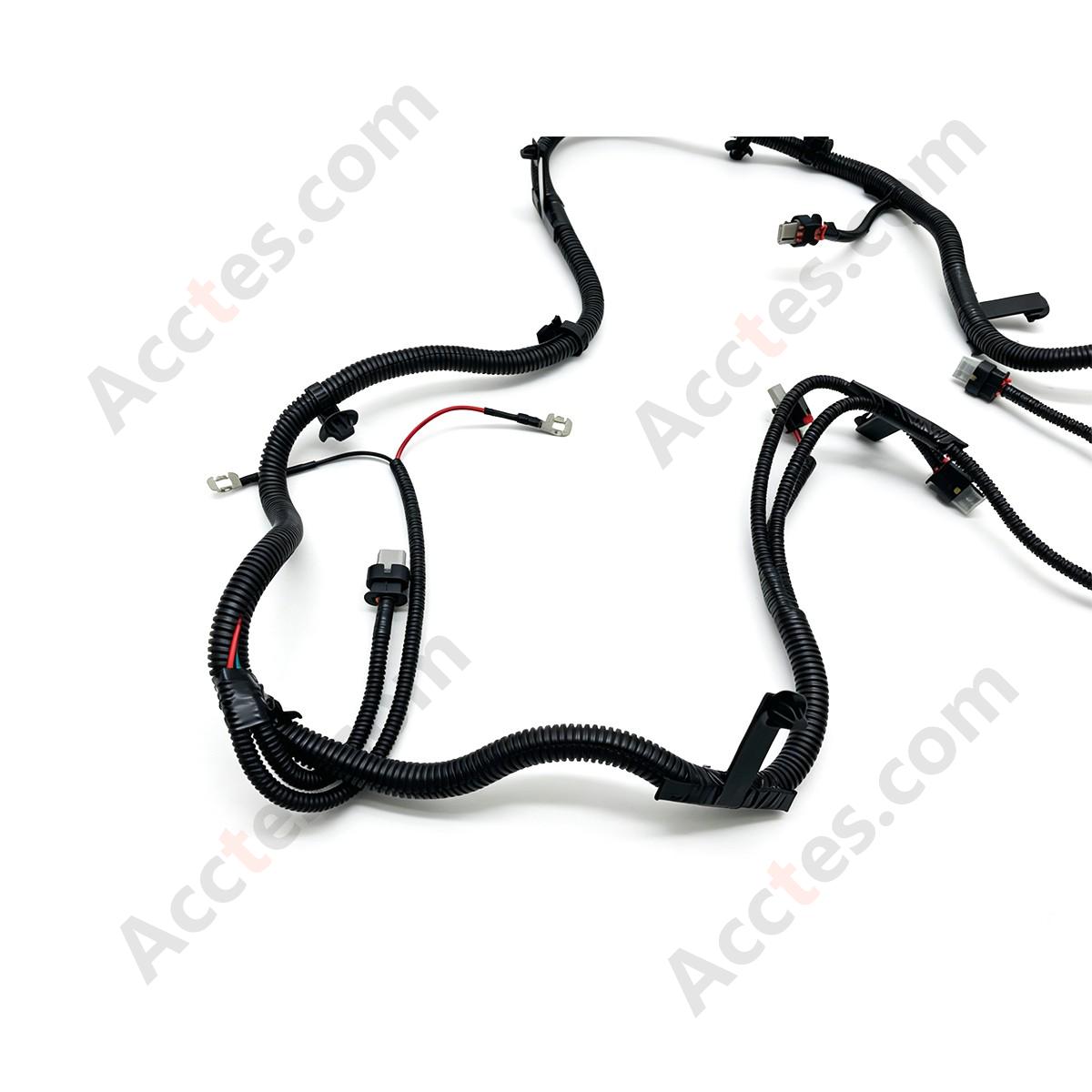 2021-2022 Tesla Model 3 Front Bumper Wiring Harness w/ Fog Lamp & Ultrasonic Parking Sensor 2067958-00-B OEM