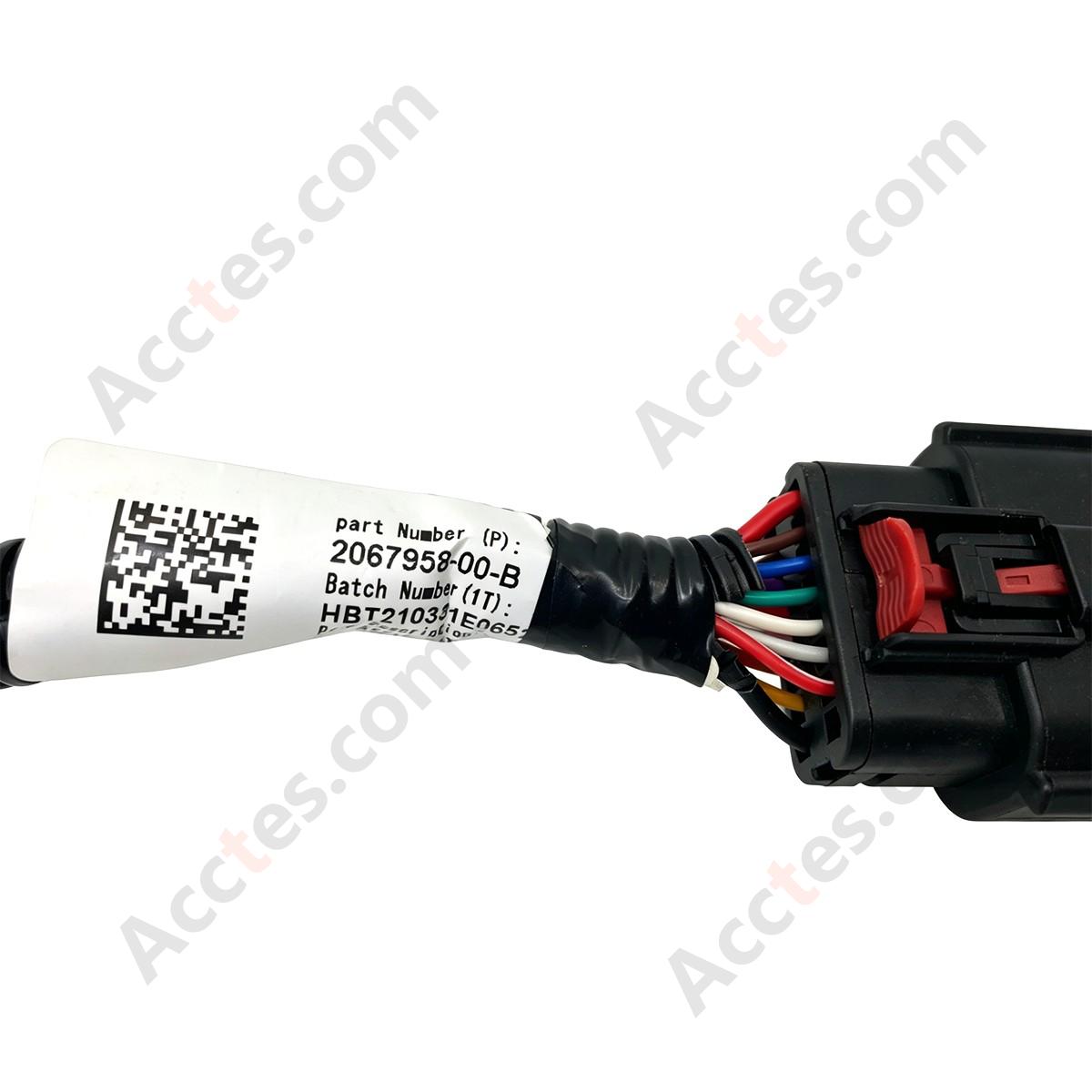 2021-2022 Tesla Model 3 Front Bumper Wiring Harness w/ Fog Lamp & Ultrasonic Parking Sensor 2067958-00-B OEM