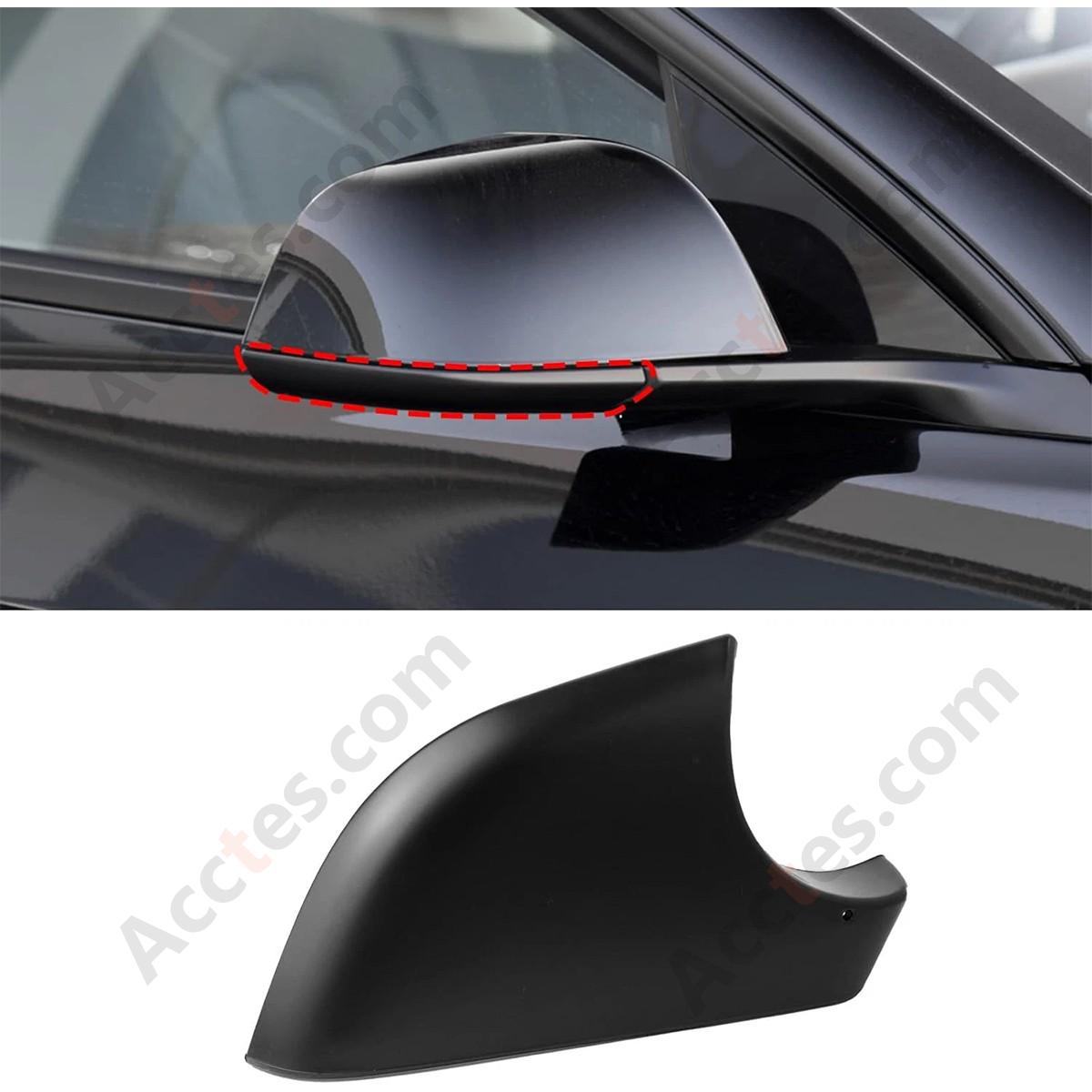 Compatible with Tesla Model 3 Mirror Bottom Cover 2021 black left Passenger Sid  2287.3305