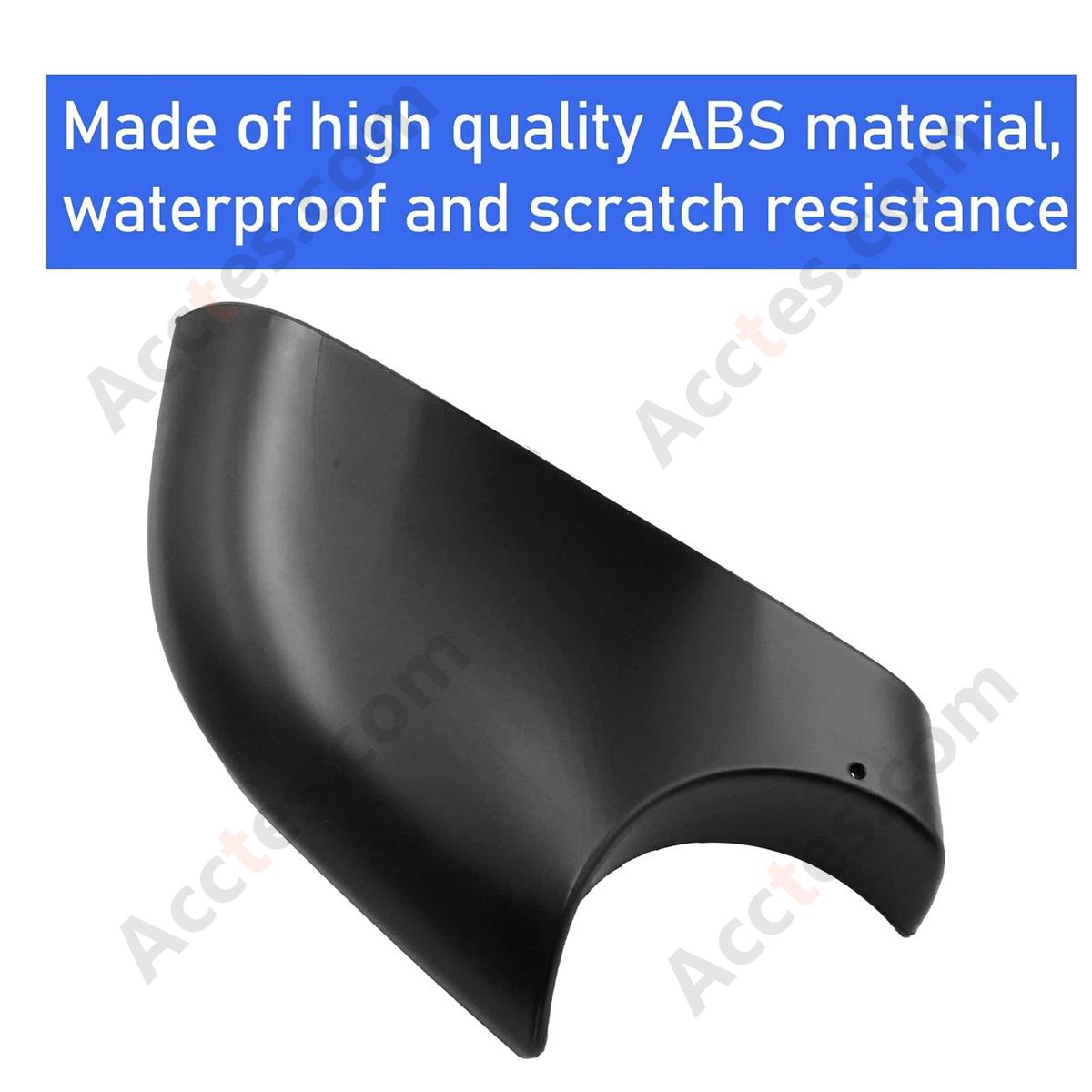 Jaronx Compatible with Tesla Model 3 Mirror Lower Cover Left Side Black 2287.3306
