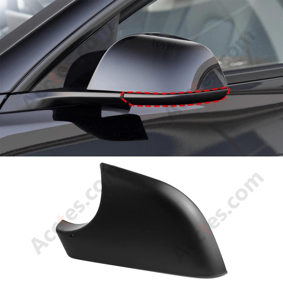 Jaronx Compatible with Tesla Model 3 Mirror Lower Cover Left Side Black 2287.3306