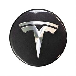 Grey Wheel Center Hub Cap With Logo OEM 6005879-01-A For Tesla Model 3 Model Y Model S Model X 2012-2021
