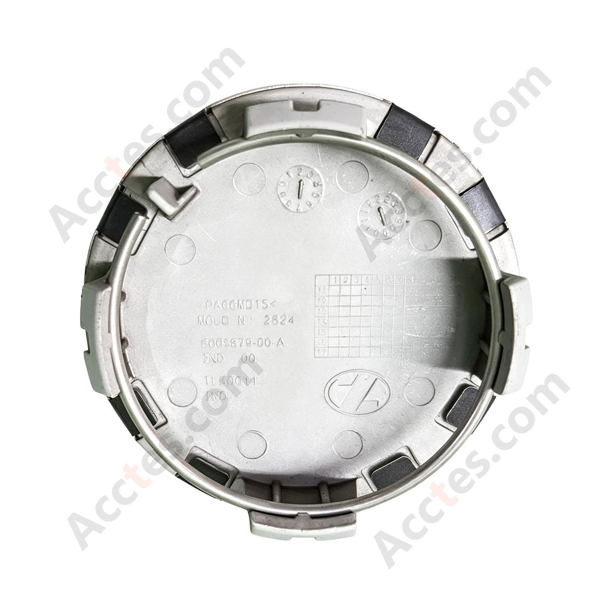 Grey Wheel Center Hub Cap With Logo OEM 6005879-01-A For Tesla Model 3 Model Y Model S Model X 2012-2021