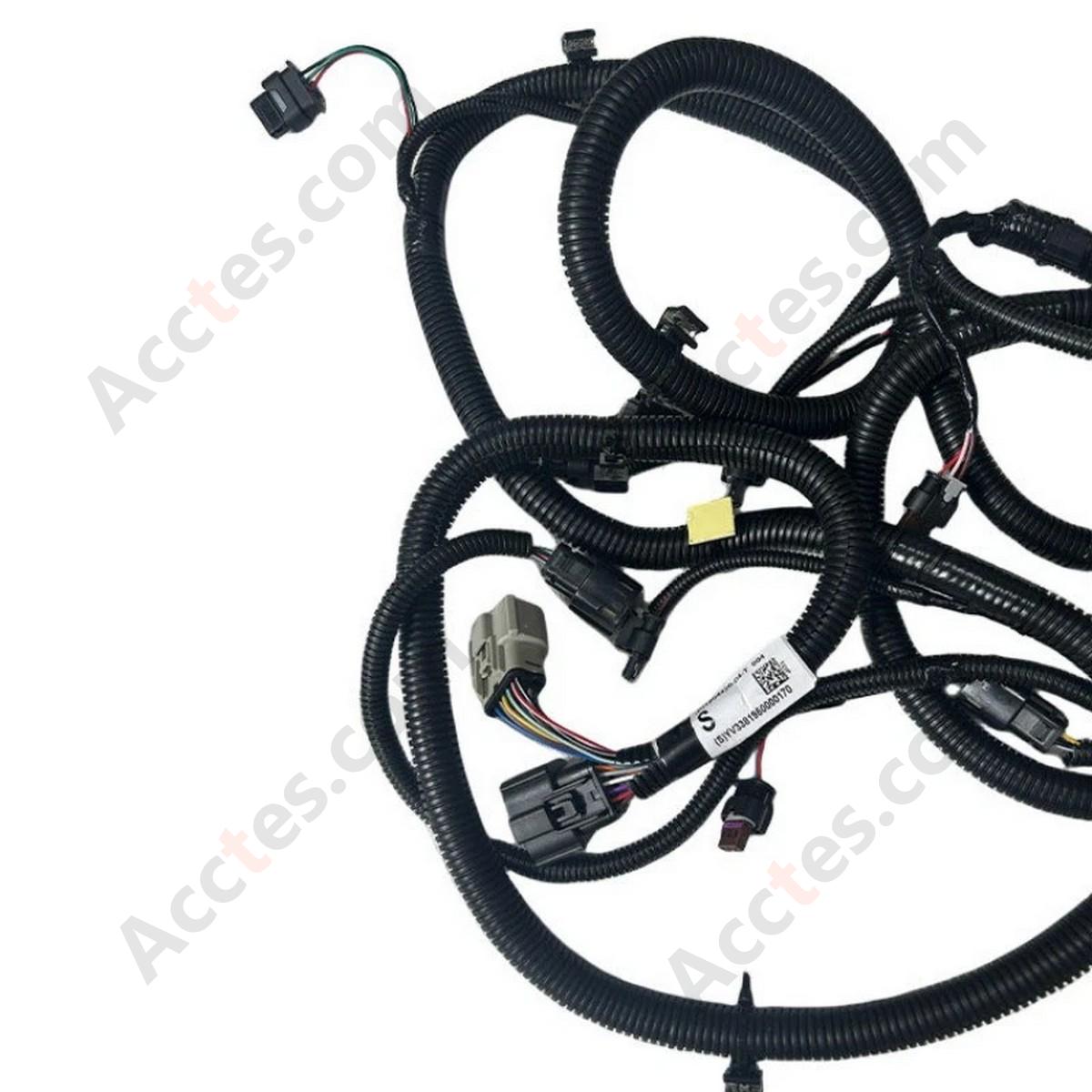 New Front Bumper 6 rada Wiring Harnesses Assembly For 2012-2016 Tesla Model S 1004420-04-M