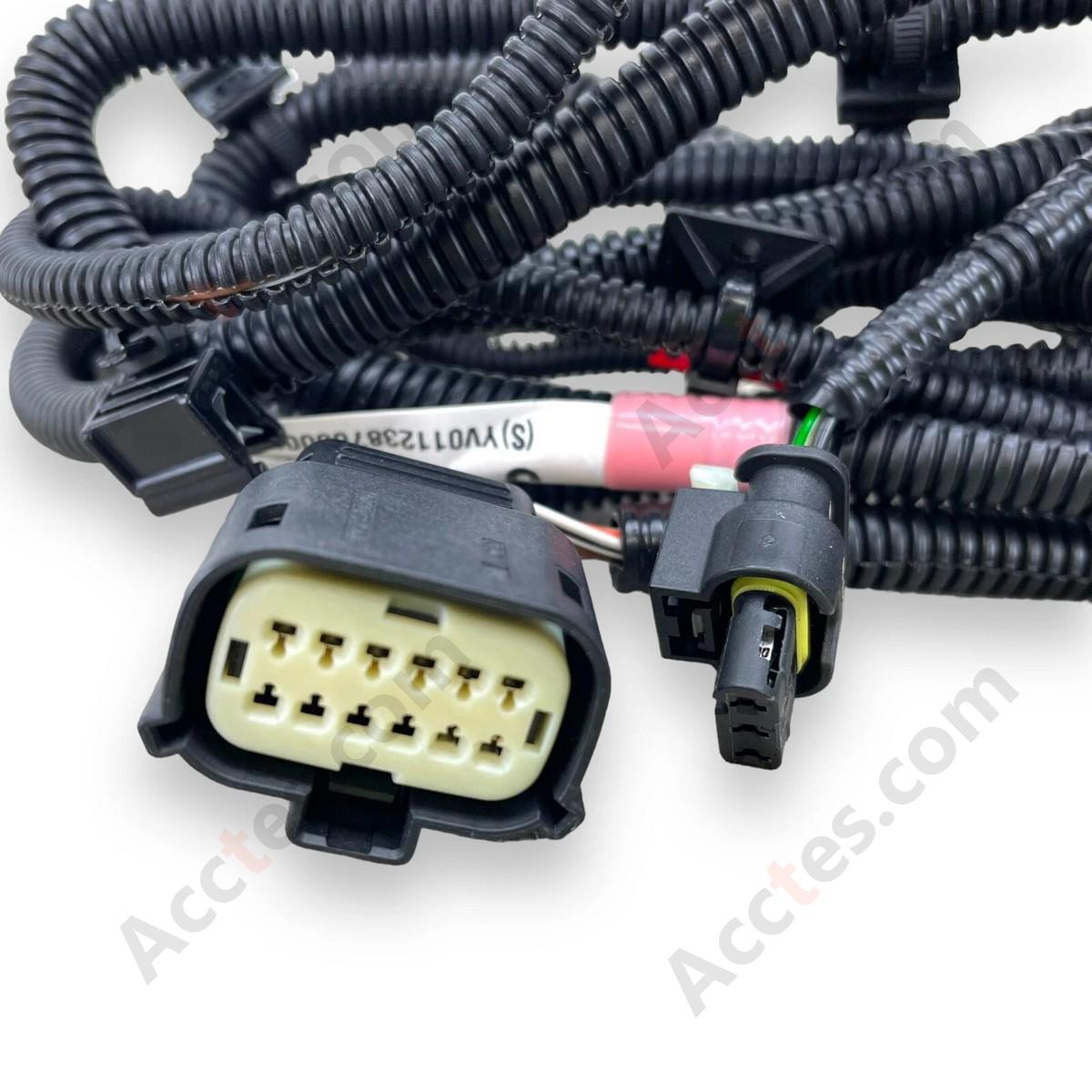 Tesla Model S 2017-2019 OEM Rear bumper radar wiring harness 1004421-04-T