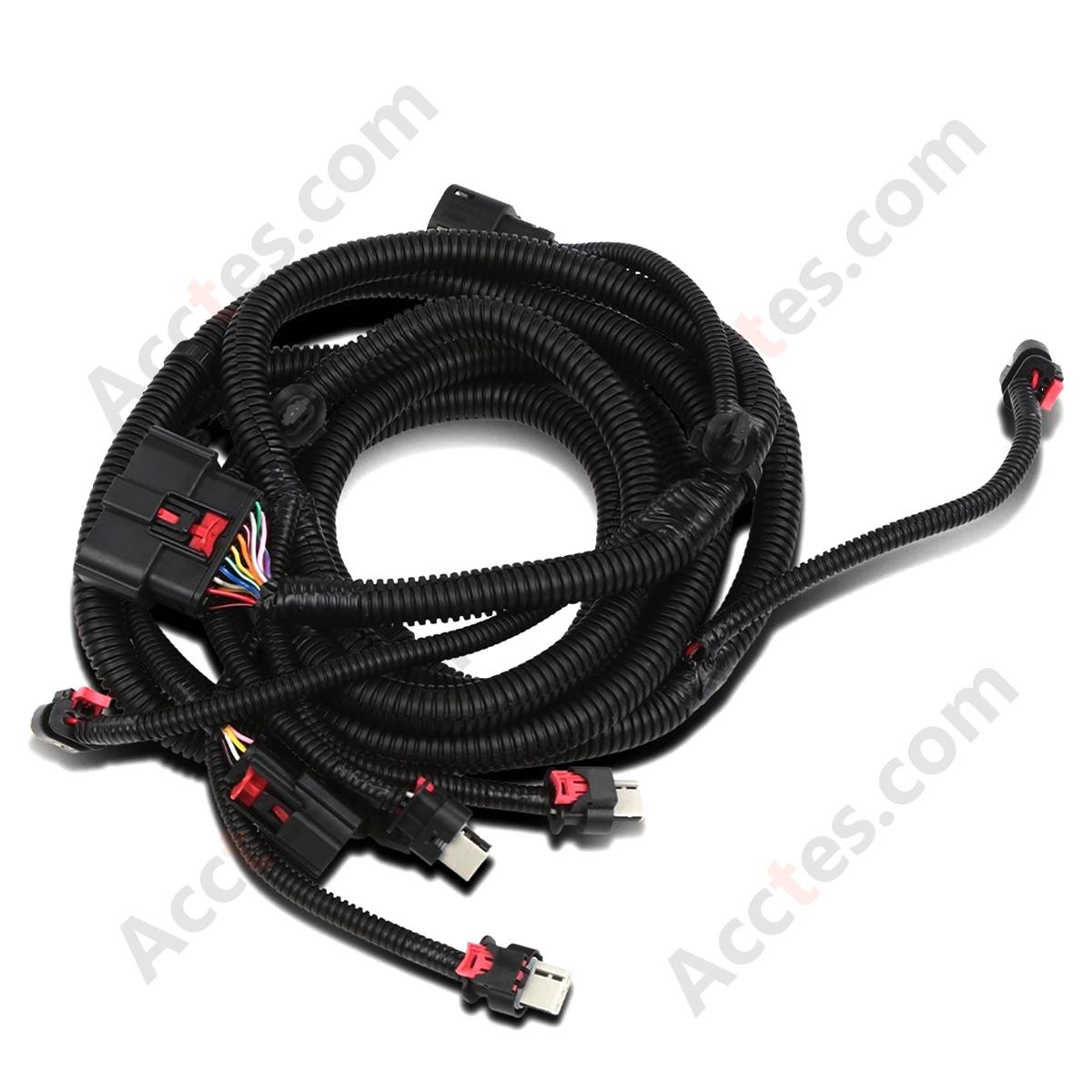 Fit For 2016-2020 Tesla Model X Front Bumper Parking Sensor Wire Harness 1032433-00-G
