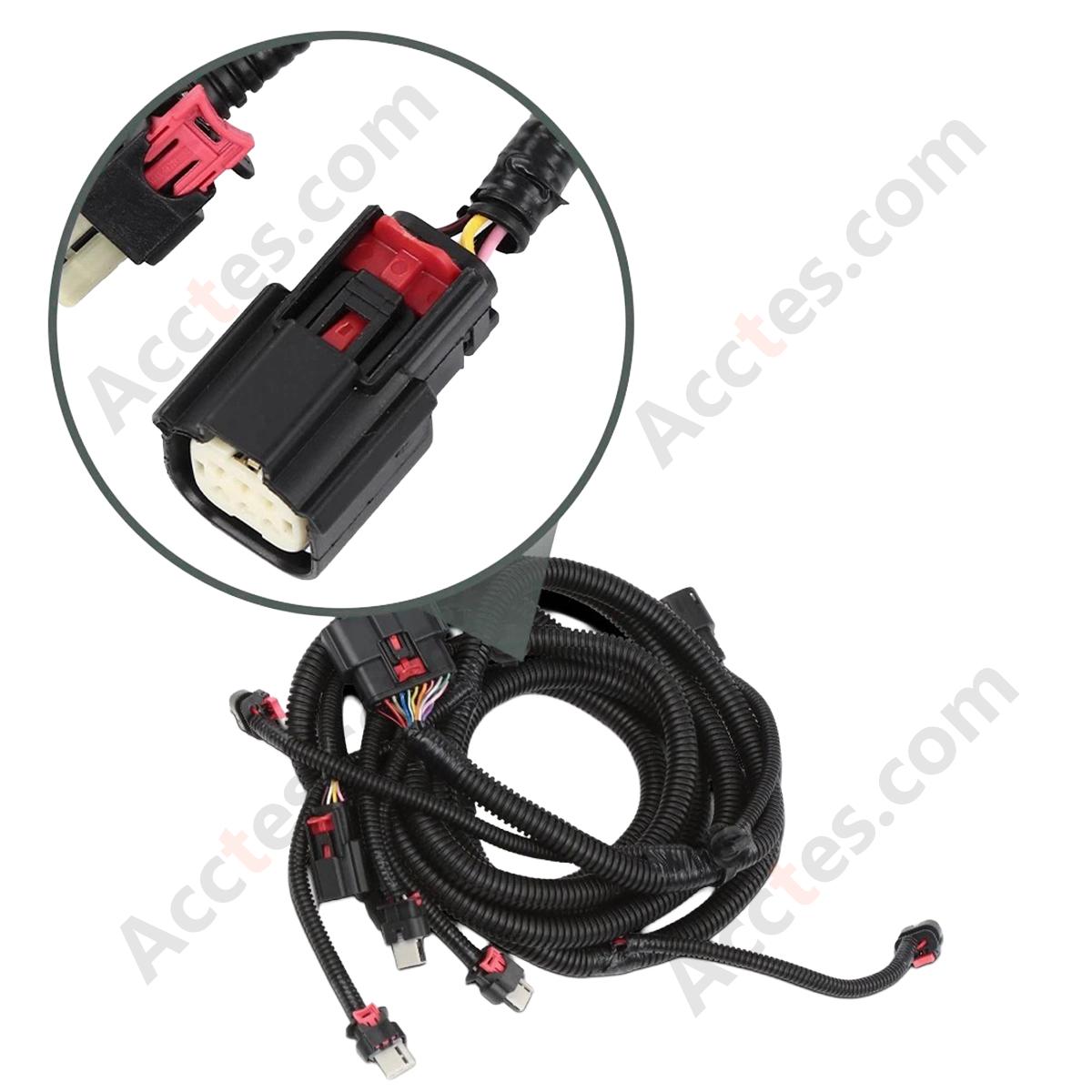 Fit For 2016-2020 Tesla Model X Front Bumper Parking Sensor Wire Harness 1032433-00-G