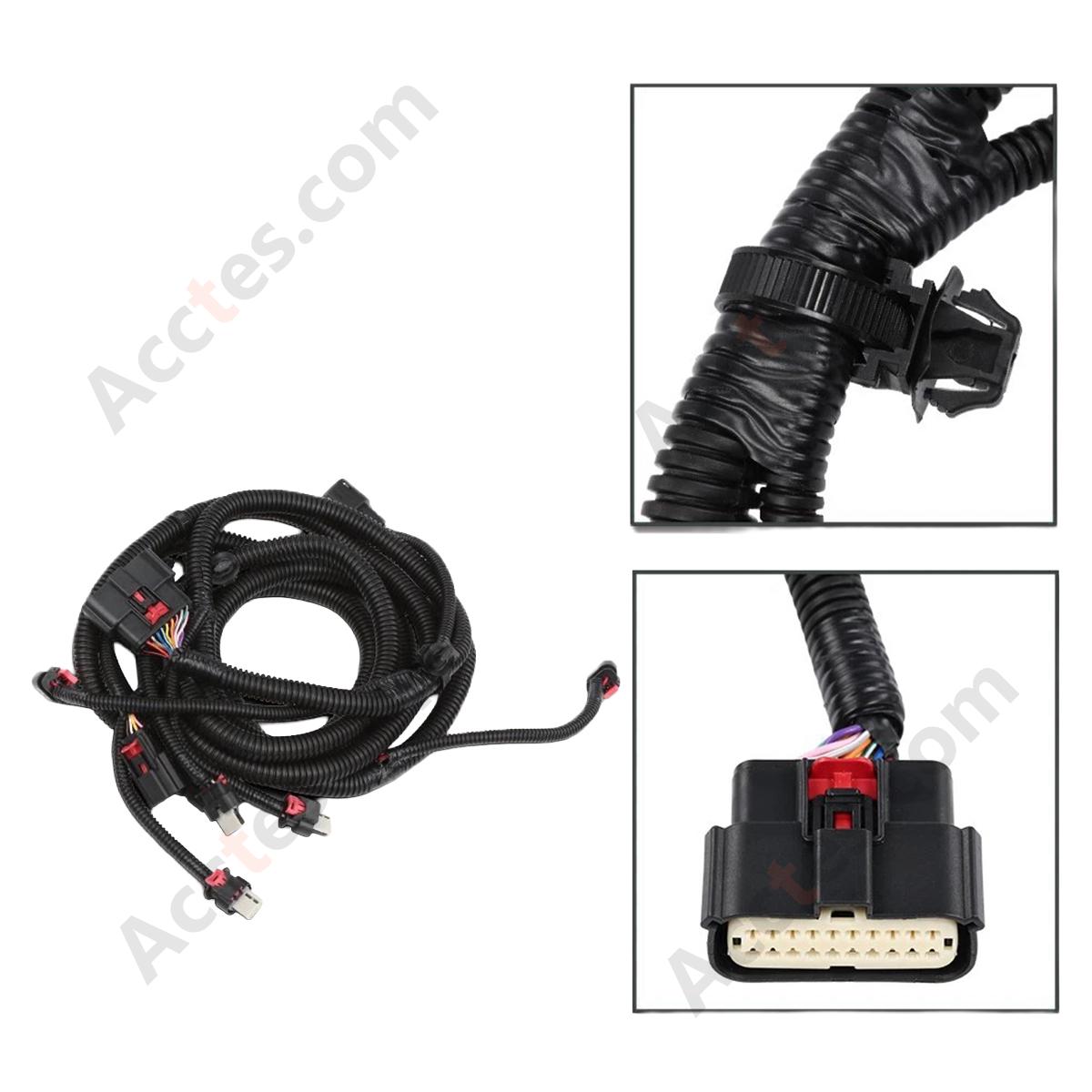 Fit For 2016-2020 Tesla Model X Front Bumper Parking Sensor Wire Harness 1032433-00-G