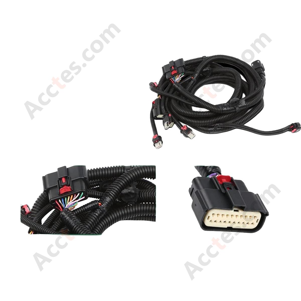 Fit For 2016-2020 Tesla Model X Front Bumper Parking Sensor Wire Harness 1032433-00-G