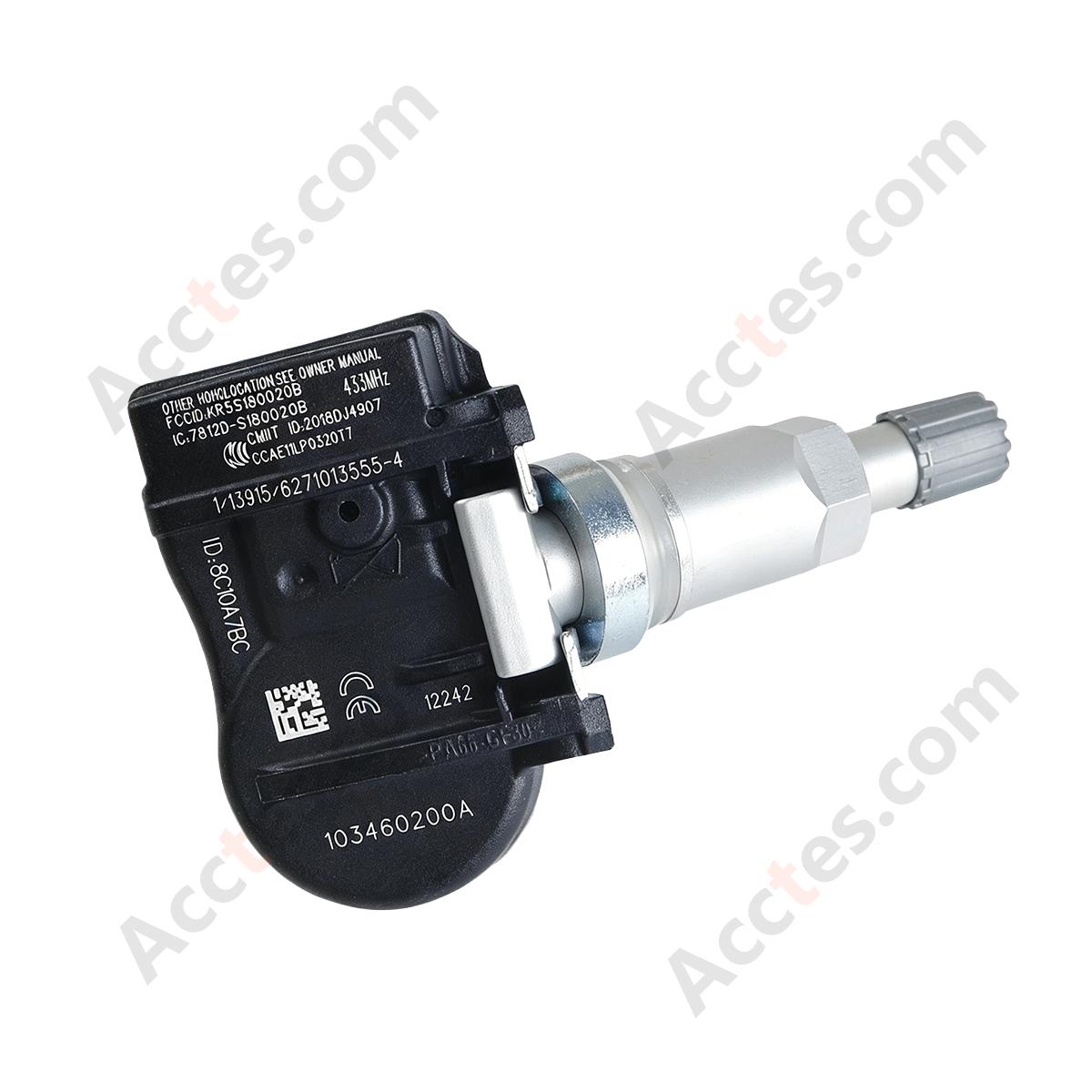 1034602-00-A 433MHz TPMS Tire Pressure Sensor For Tesla Model 3 Model X Model S