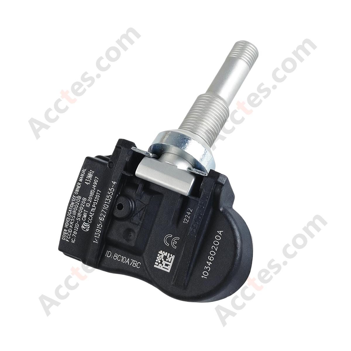 1034602-00-A 433MHz TPMS Tire Pressure Sensor For Tesla Model 3 Model X Model S
