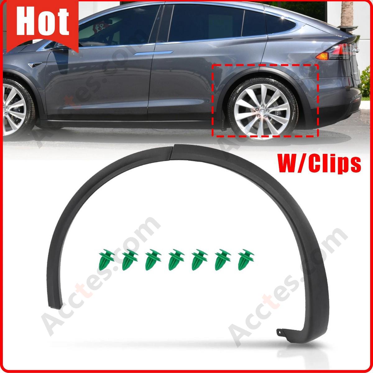 Fit For 2016-2023 Tesla Model X Rear Fender Wheel Flare Molding Trim Left Side