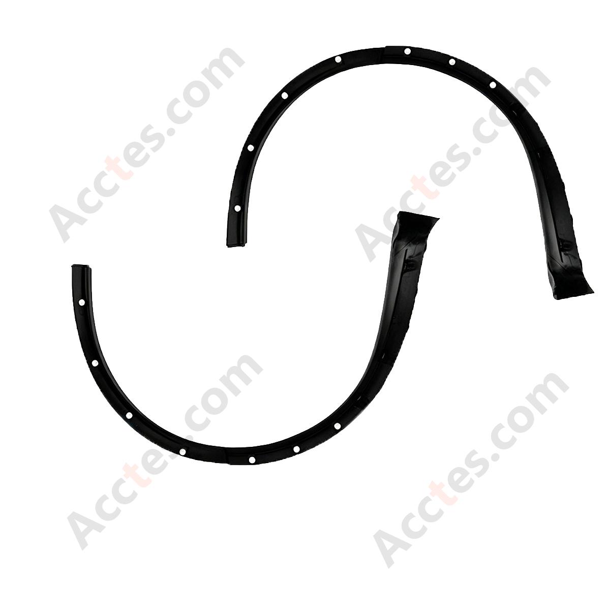 Wheel Brow Rear Bumper Long Right Fender Garnish Molding Trim For Tesla  2016-2024 Model X 1035291-00-G