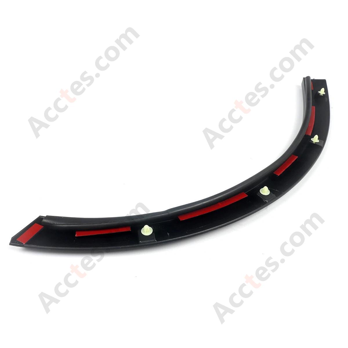 Rear Wheel Arch Rear Door Short Left Fender Flare Trim For Tesla 2016-2023 Model X 1045890-00-E