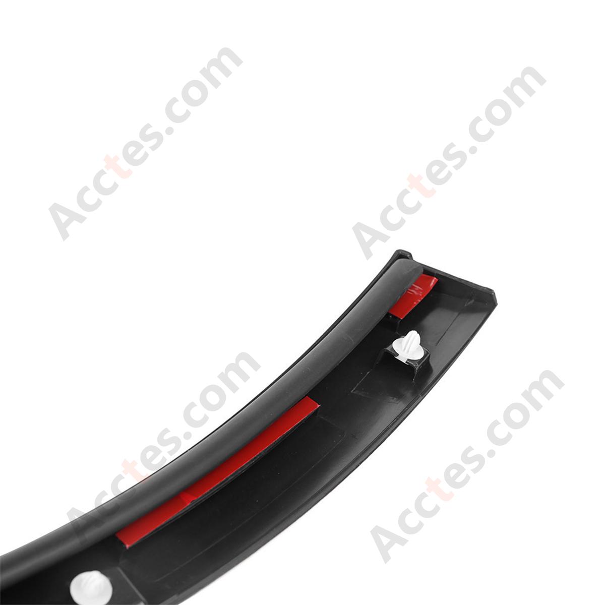 Rear Wheel Arch Rear Door Short Right Fender Flare Trim For Tesla Model X 2016-2023 1035895-00-E