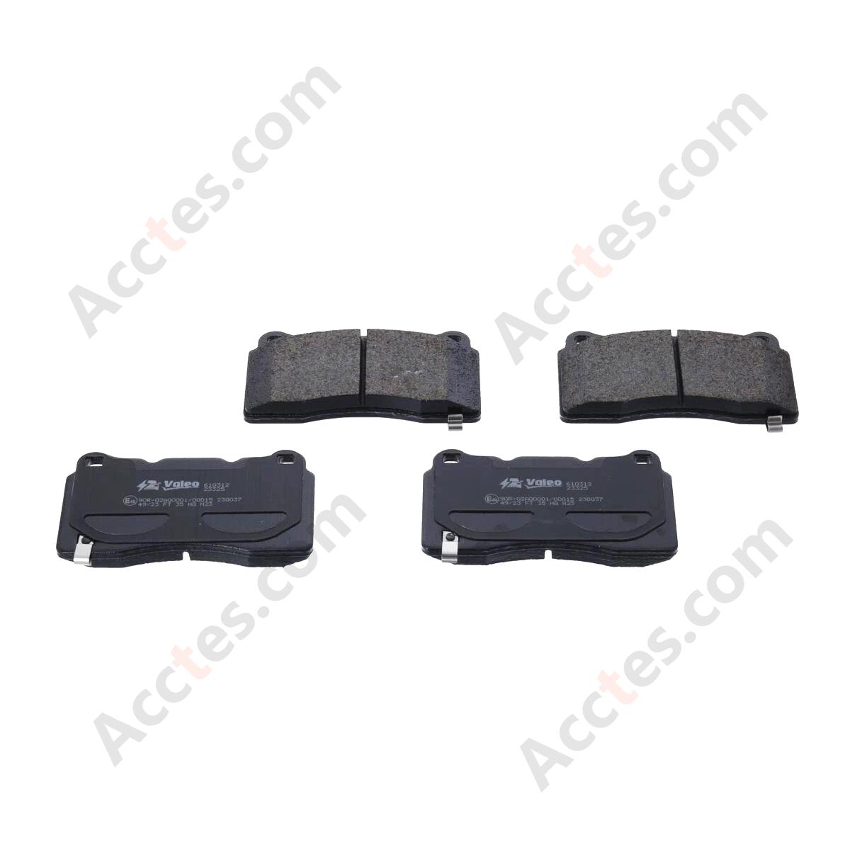 Front Brake Pad Set for Tesla MODEL S 12-16 MODEL X 15- 1055066-00-C
