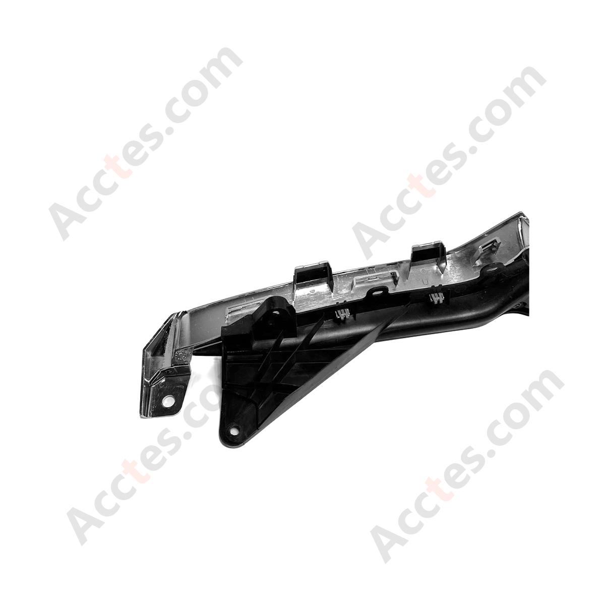 OEM Tesla Model S Front Bumper Support Bar Grill Chrome Trim W/Logo 1062472-E
