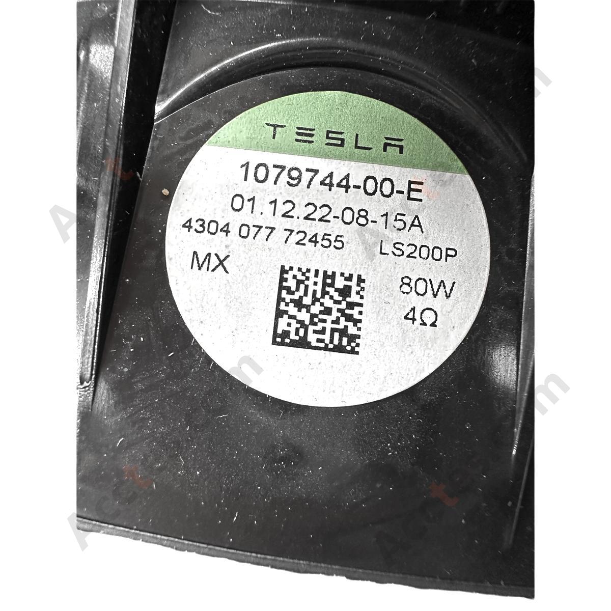 OEM 200mm Premium Door Low Mid Range Woofer Speaker OE 1079744-00-E For 2017-2024 Tesla Model 3 Model Y Left Right Audio Subwoofer
