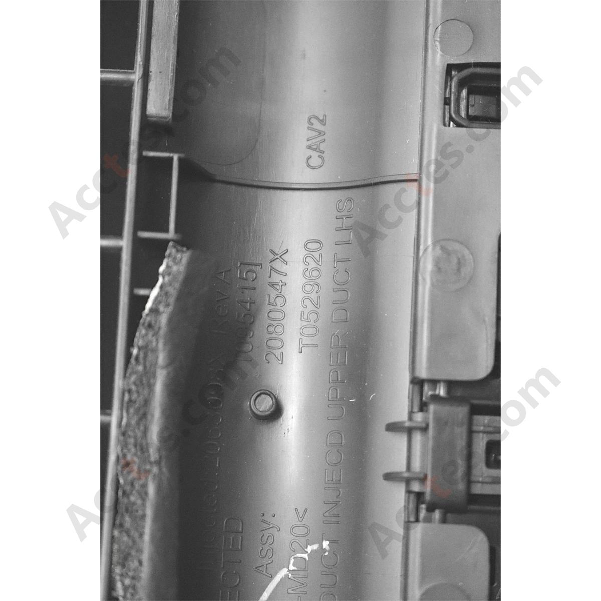 OEM Driver Left Dashboard Heater Air Vent Grille Trim Assembly OE 1083320-00-F Fits 2017-2023 Tesla Model 3 Model Y