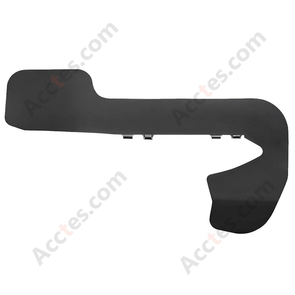 Front Right Fog Light Mount Bracket OEM 1089450-00-A Black For 2017-2023 Tesla Model 3 Passenger Side Bumper Fog Lamp Support Holder