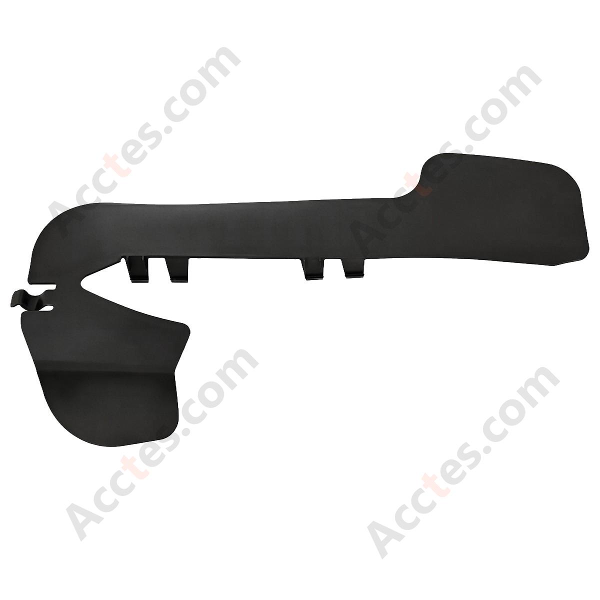 Front Right Fog Light Mount Bracket OEM 1089450-00-A Black For 2017-2023 Tesla Model 3 Passenger Side Bumper Fog Lamp Support Holder