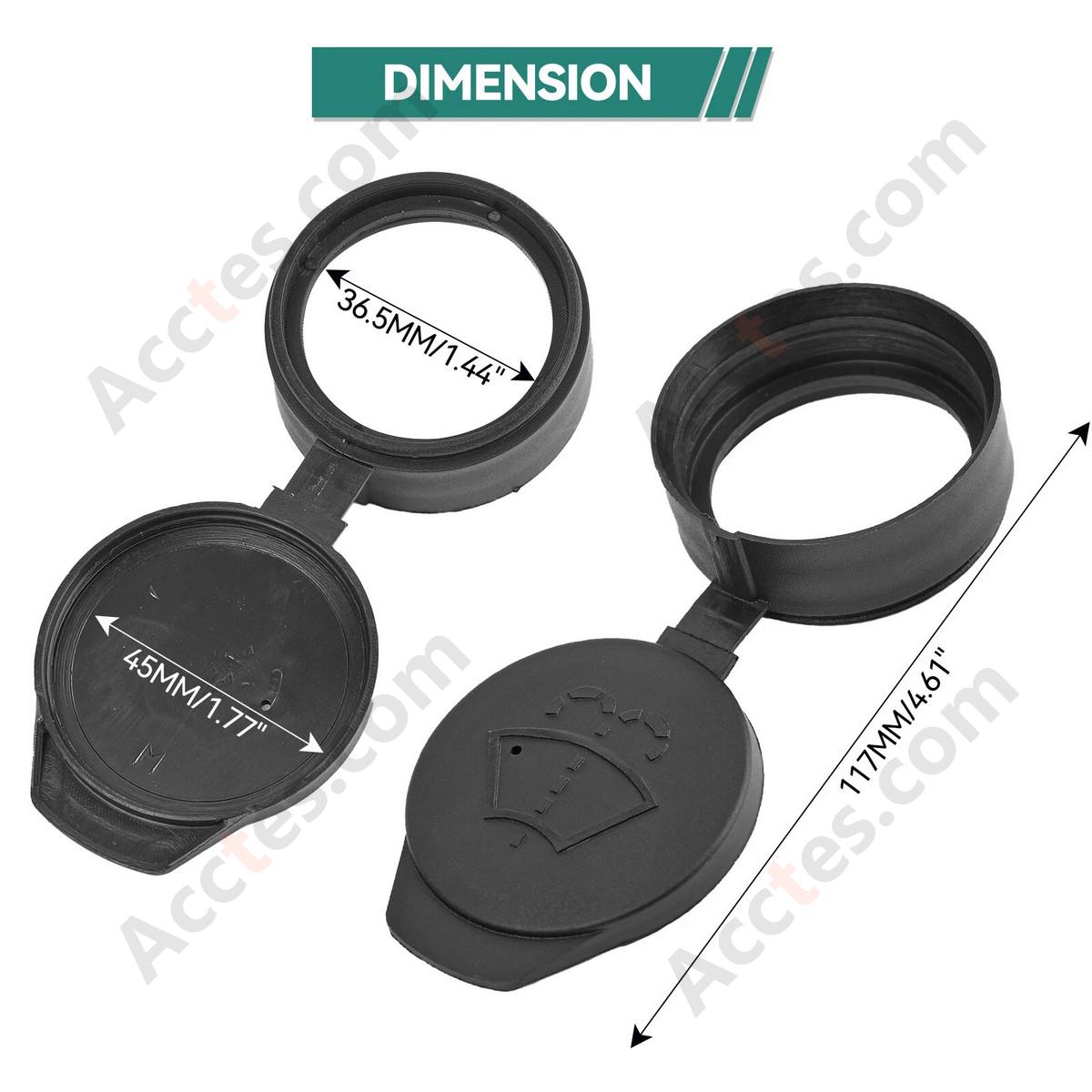 Washer Reservoir Cap For Tesla Model 3&Y S X 2012 -2024 1131028-00-A