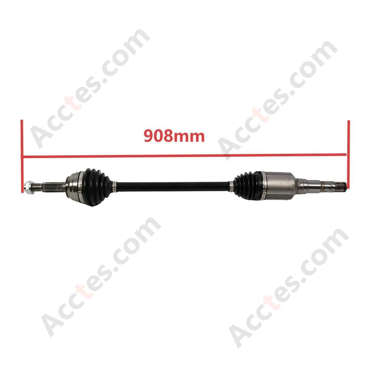 Front Right CV Axle Shafts Driveshaft For Tesla 2018-2020 Model X OEM 1420119-00-B