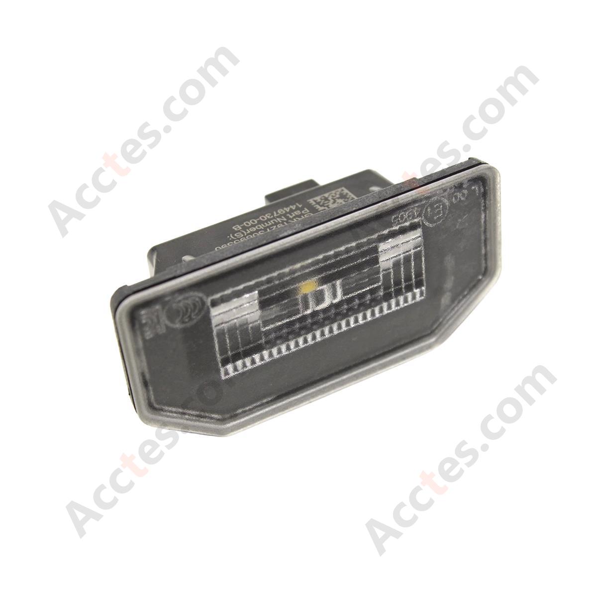 Tesla 2017-20 Model 3&Y Rear License Plate Light Lamp Factory OEM 1449730-00-B