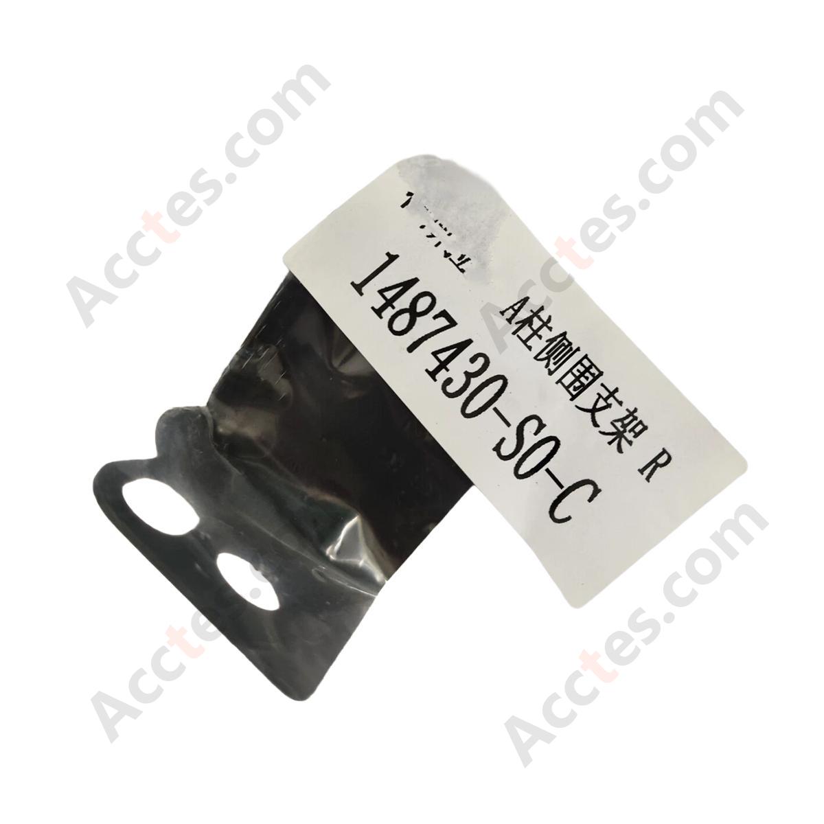 OEM Right Hand A-Pillar Side Panel Upper Mount Bracket OE 1487430-S0-C Fits 2017-2022 Tesla Model Y