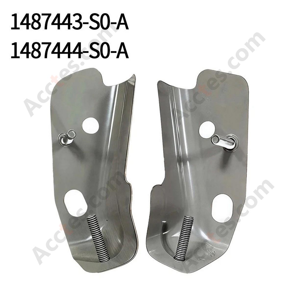 Lower Side Beam Bracket Fender Lower Mounting 1487443-S0-A For Tesla Model Y L&R