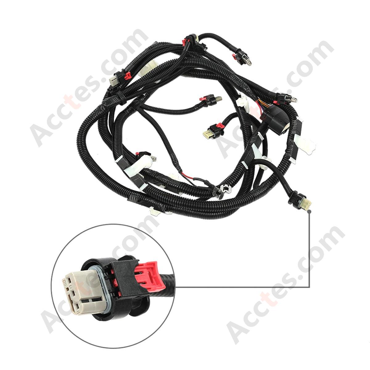 Front Bumper Wiring Harness  New with fog lights Fit For Tesla Model Y 1489045-00-C