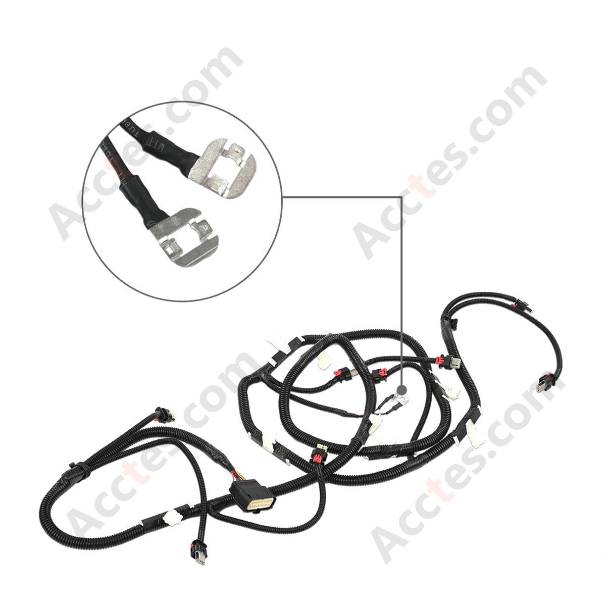 Front Bumper Wiring Harness  New with fog lights Fit For Tesla Model Y 1489045-00-C