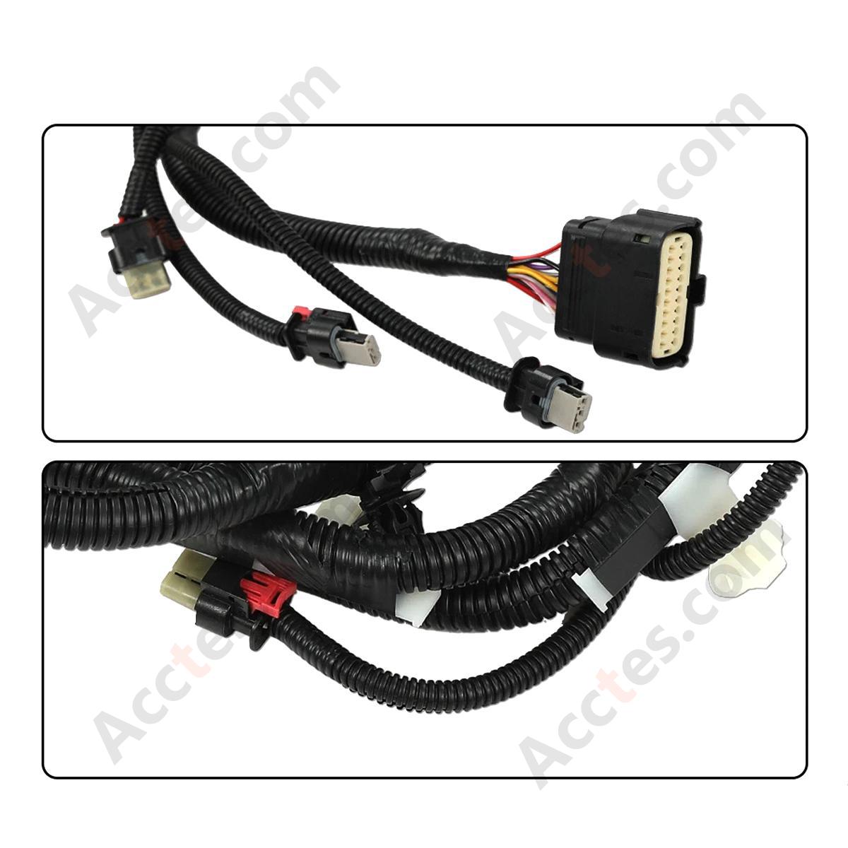 Front Bumper Wiring Harness  New with fog lights Fit For Tesla Model Y 1489045-00-C