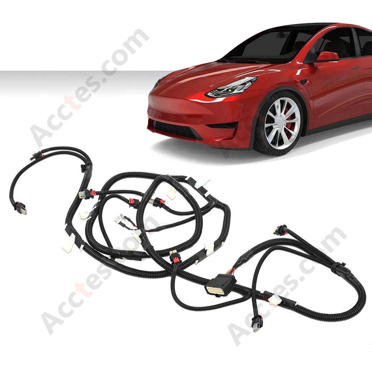 Front Bumper Wiring Harness  New with fog lights Fit For Tesla Model Y 1489045-00-C