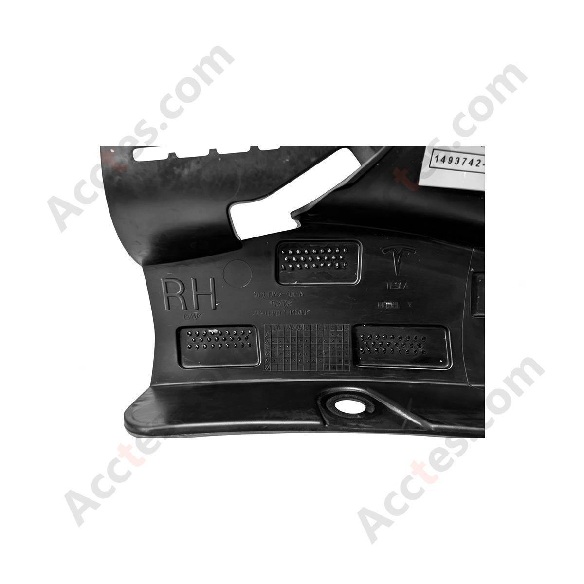 2020-2023 Tesla Model Y MY Front Bumper air inlet  Right  Side Bracket OEM 1493742-00-A