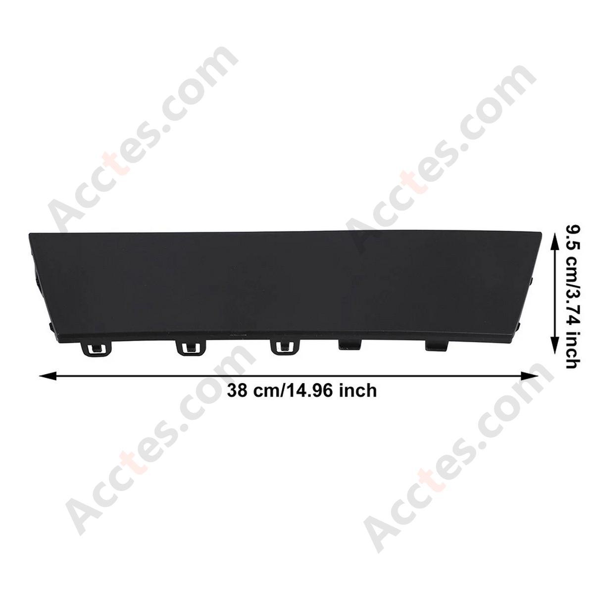 Rear bumper - lower middle cover plate For 2020-2023 Tesla Model Y 1494009-00-B