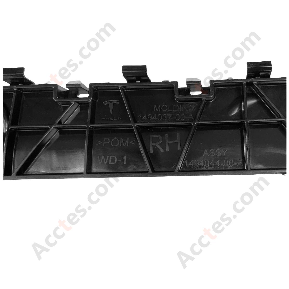 2021-2025 Rear Bumper Curved Bracket Fits Tesla Model Y OEM 1494044-00-A