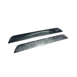 Front Left Right Door Entry Sill Scuff Plate Garnish OE 1494301-00-B Fits 2020-2025 Tesla Model Y Front Door Welcome Pedal Protective Trim