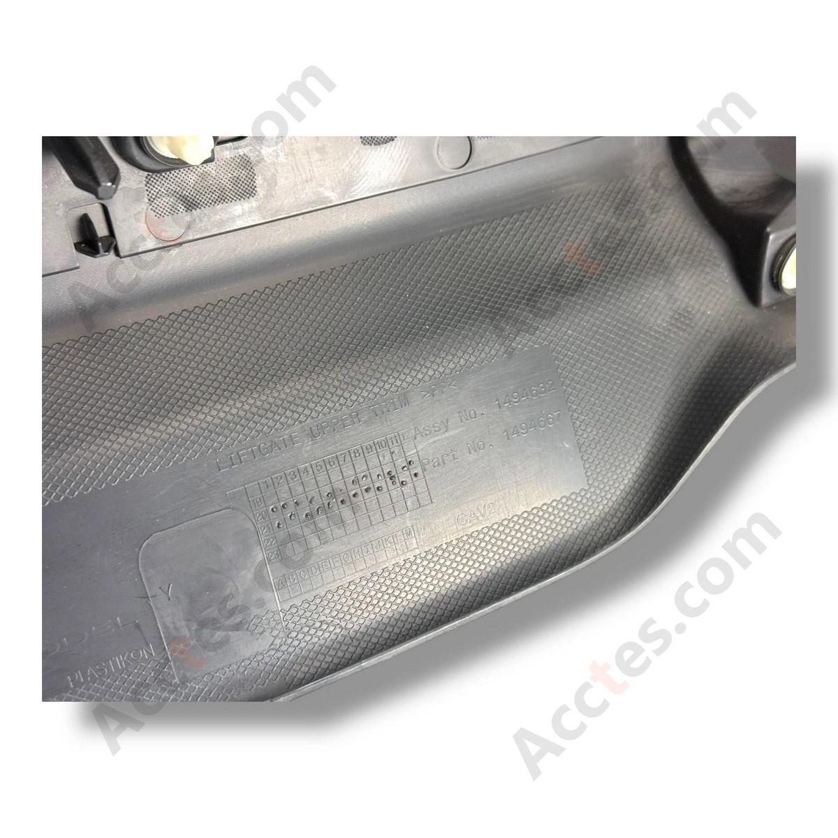 2020-2024 Tesla Model Y Luggage compartment - decorative panel - upper small
