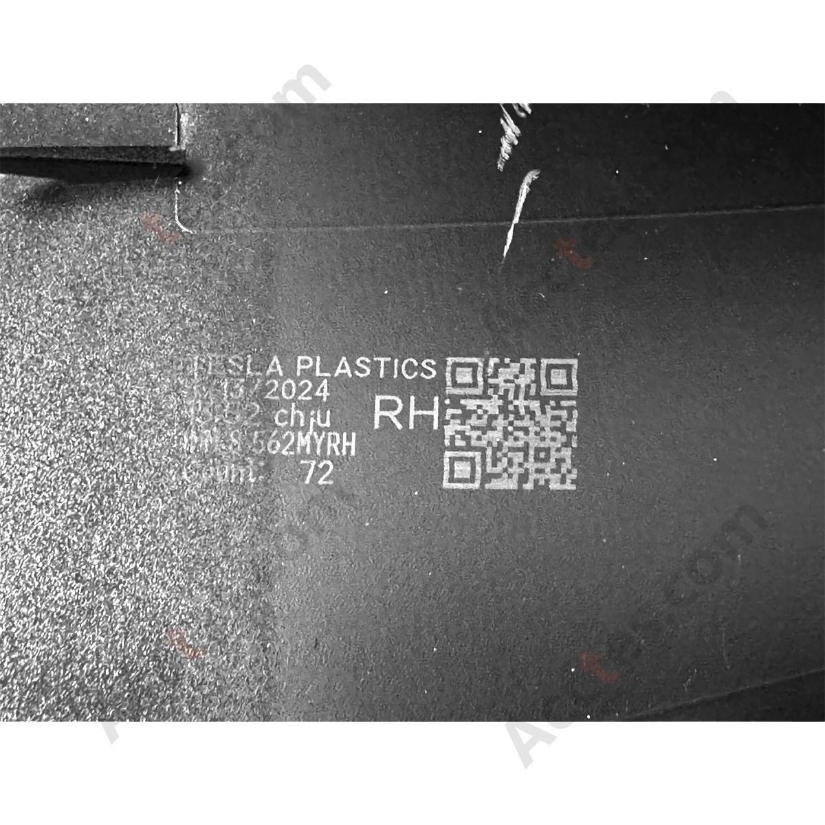 NEW OEM 20-23 Tesla Model Y RH RIGHT BLACK Mirror CAP Cover 1495594-00-A
