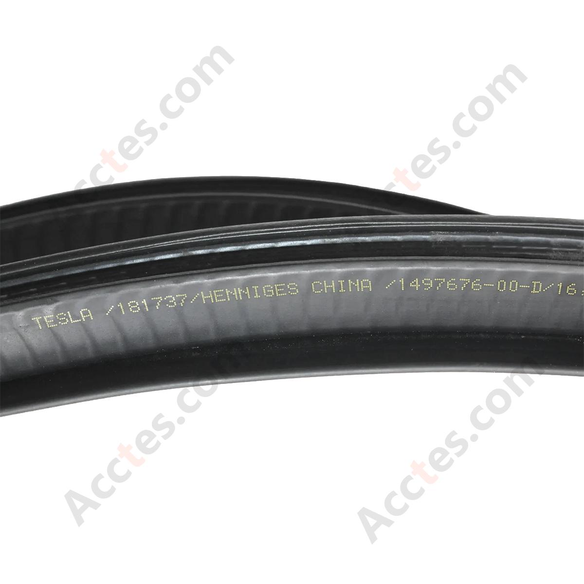 2020=2023 TESLA MODEL Y Rear Right Door Rubber Seal 1497676-00-D Electricity