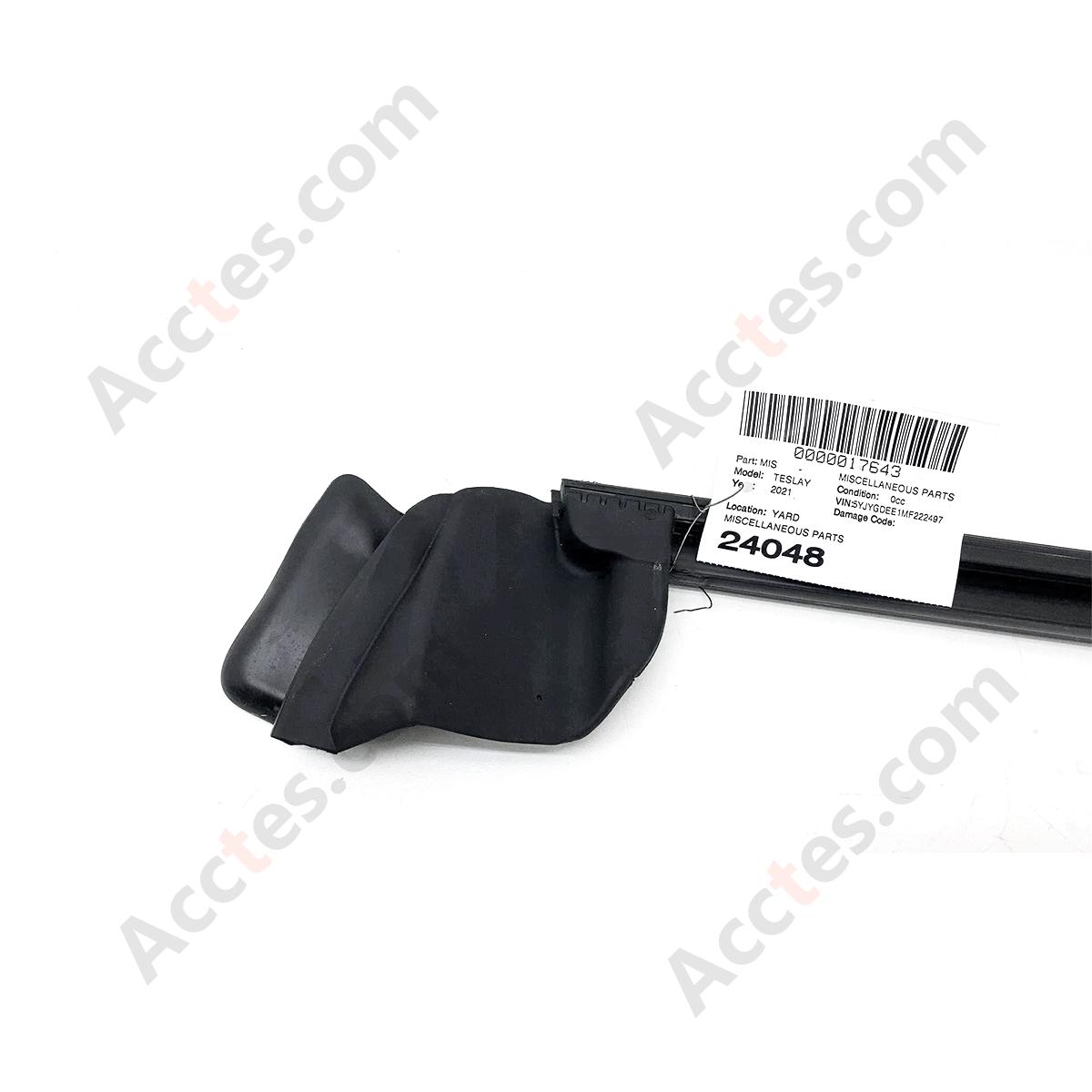 Tesla 2020-22 Model Y Rear Driver Side Door Inner Belt Rubber Seal Left 1500064-00-C