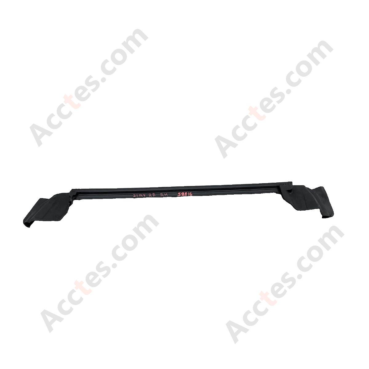 OEM Rear Left Door Inner Window Belt Rubber Seal Molding OE 1500065-00-C Fits 2020-2024 Tesla Model Y
