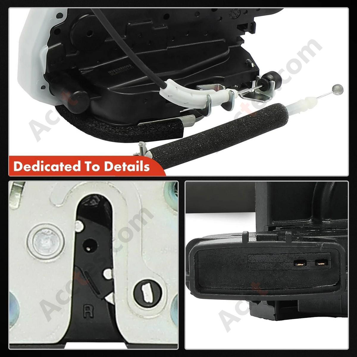 Front hood lock assembly/three piece set  2017-2023