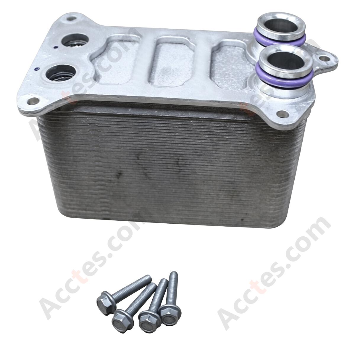 OEM Small Heat Pump Chiller Super Manifold Heat Exchanger OE 1523003-00-B For 2017-2024 Tesla Model 3 Model Y