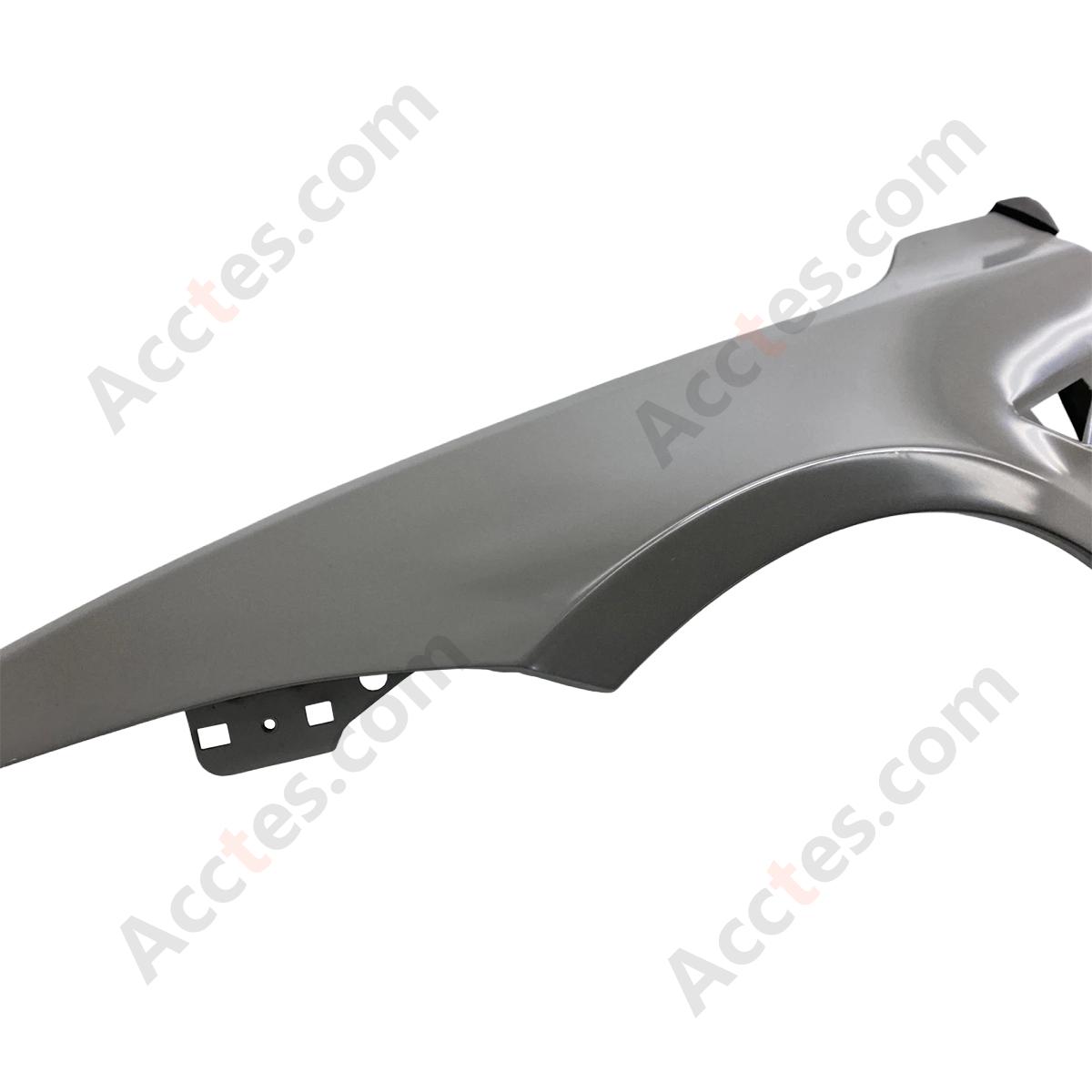 Primed Front Left Driver Side Fender Shell Panel OEM 1562551-E0-A Compatible with 2021-2026 Tesla Model S Exterior Body Replacement Mudguard